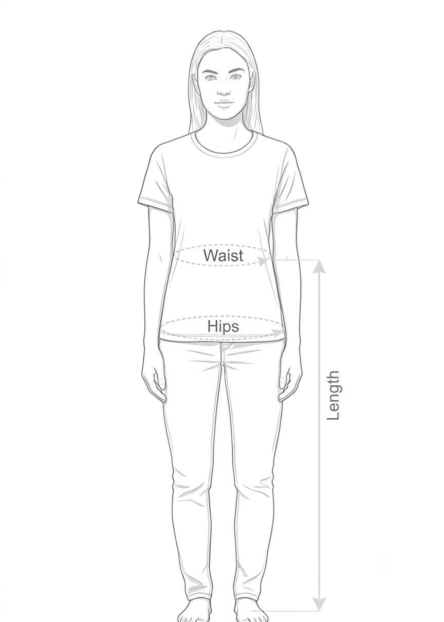 BOTTOM SIZE CHART