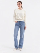 Justice Long Sleeve Ruffle Blouse