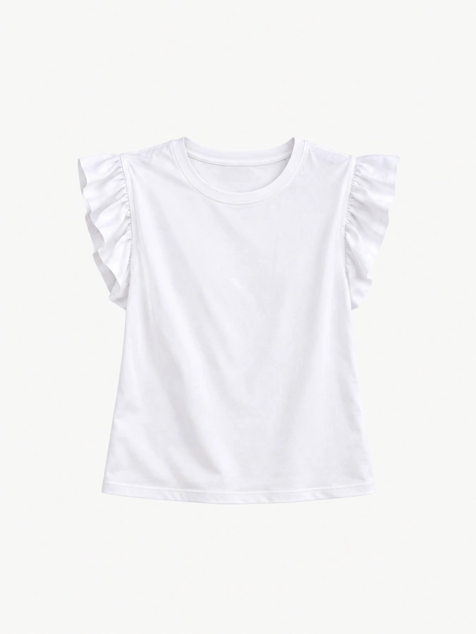 Ruffle Sleeve Top