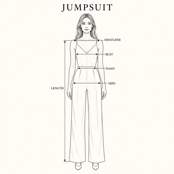 Jumpsuit Size Guideline