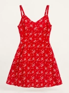 V-Neck Mini Dress