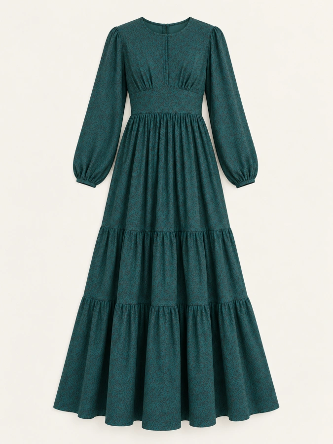 Patrons Hijab Dress