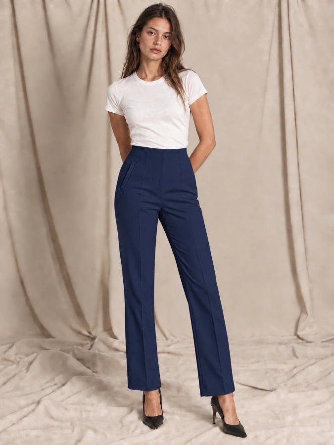 Miss Esta High Waist Pants