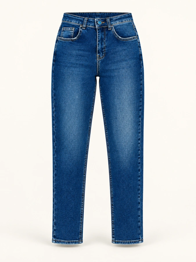 HMU Mom Fit Denim