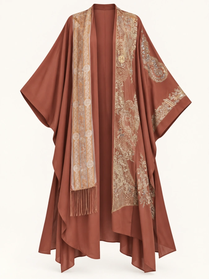Terracotta Heritage Abaya