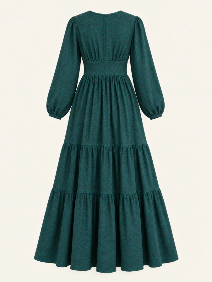 Patrons Hijab Dress