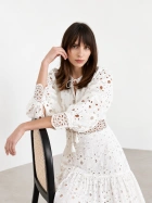 Zara Broderie Angalis Dress