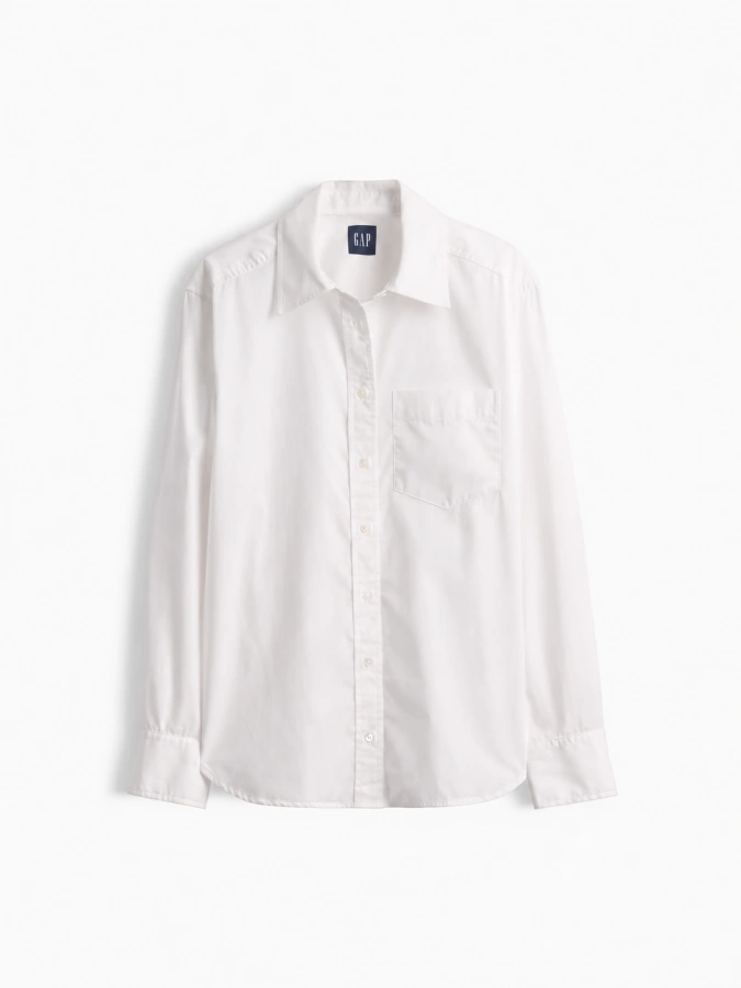 Organic Cotton Poplin Classic Shirt