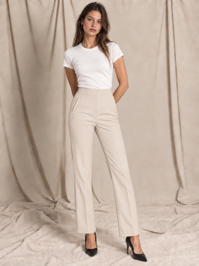 Miss Esta High Waist Pants