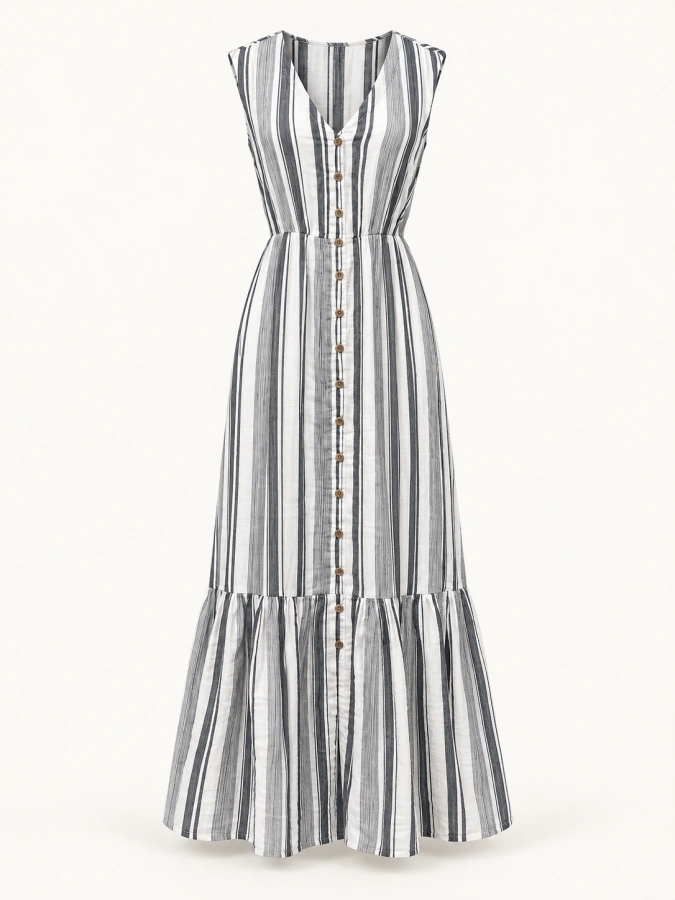 Time & Tru Midi Dress