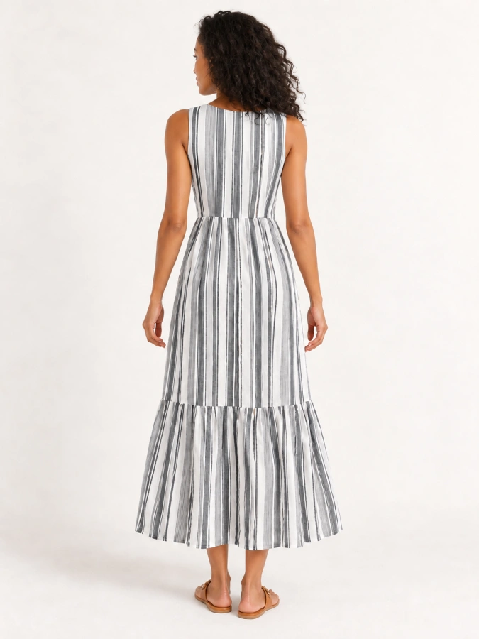 Time & Tru Midi Dress