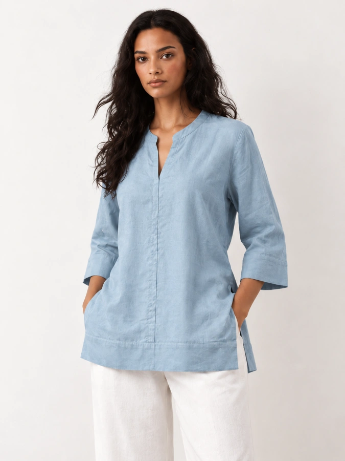 Ann Taylor Blue Blouse