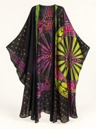 Neon Mandala Abaya