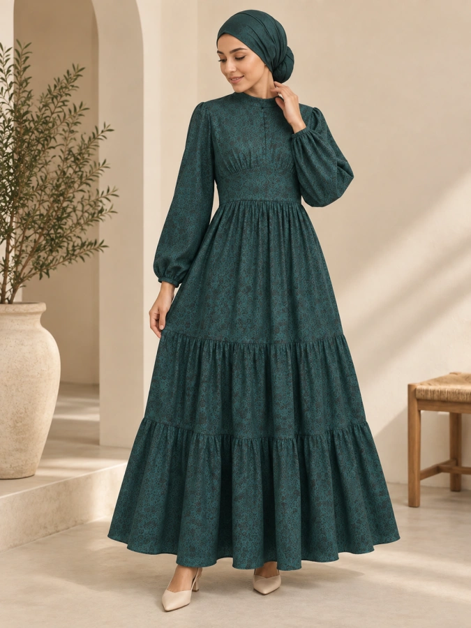 Patrons Hijab Dress