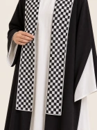 Monochrome Chess Abaya