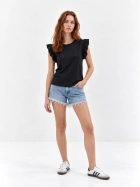 Ruffle Sleeve Top