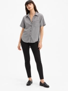 Levis light Denim Grey Short Sleeve Shirt