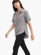 Levis light Denim Grey Short Sleeve Shirt