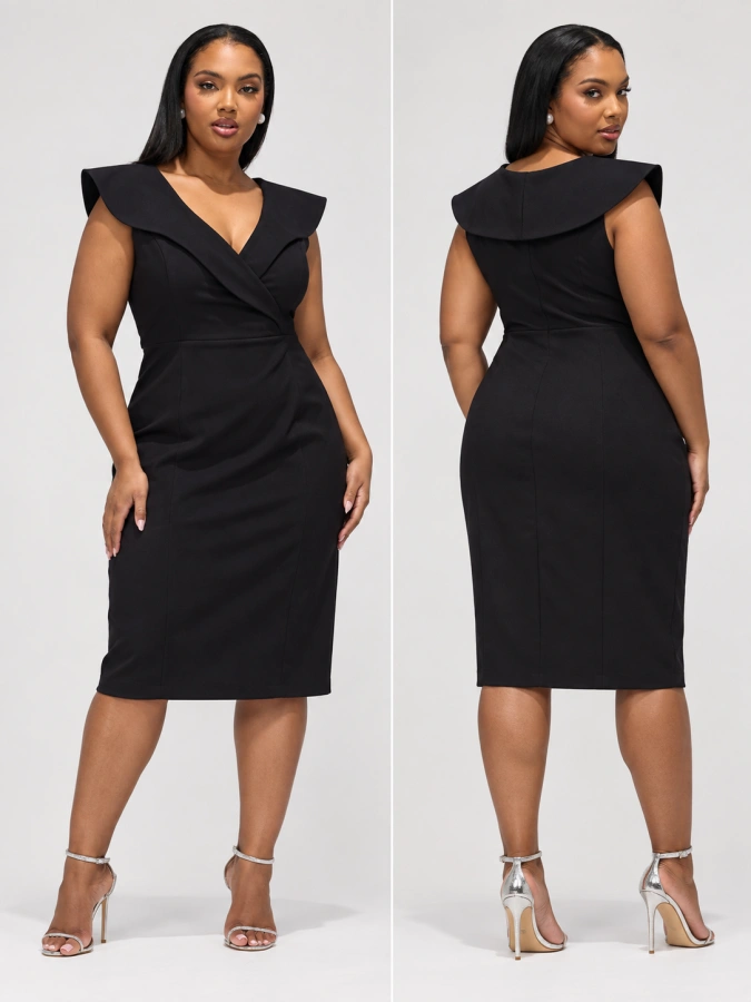 Cocktail Plus Size Dress