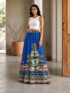 Aura Boho Maxi Skirt