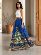 Aura Boho Maxi Skirt