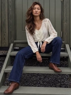 American Rag cream Blouse