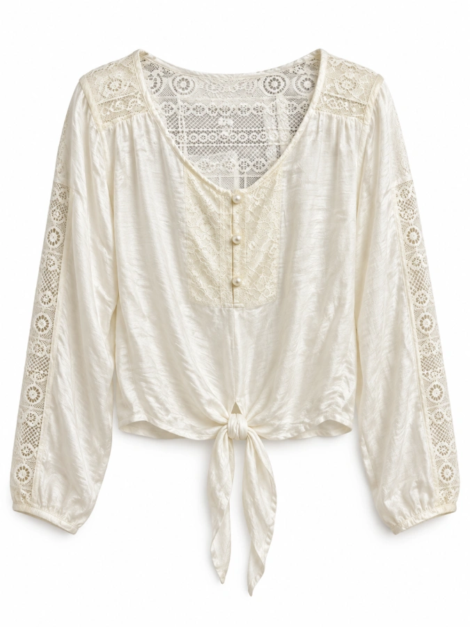 American Rag cream Blouse
