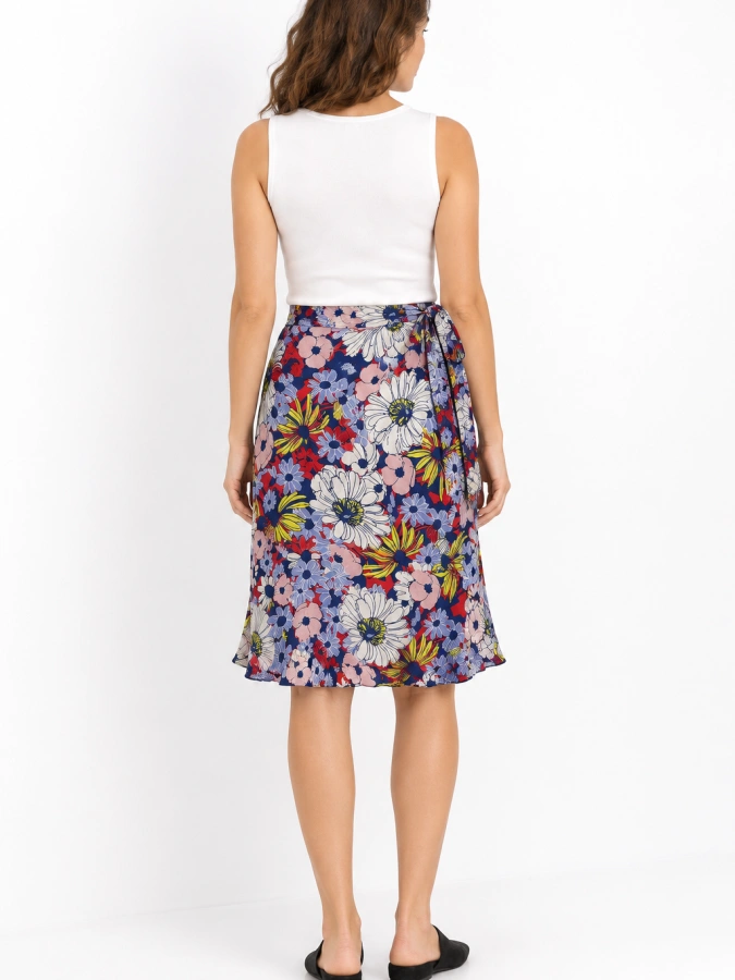 Anthropologie Wrap Floral  Skirt