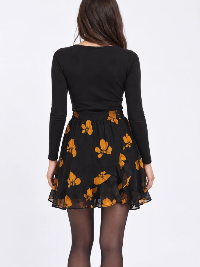 Ganni Sho Skirt Black