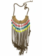 Boho Fringe Chain Necklace