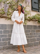 Zara Trimmed Midi Dress