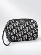 Dior Oblique Jacquard Pouch