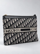 Christian Dior Oblique Zipped Pouch
