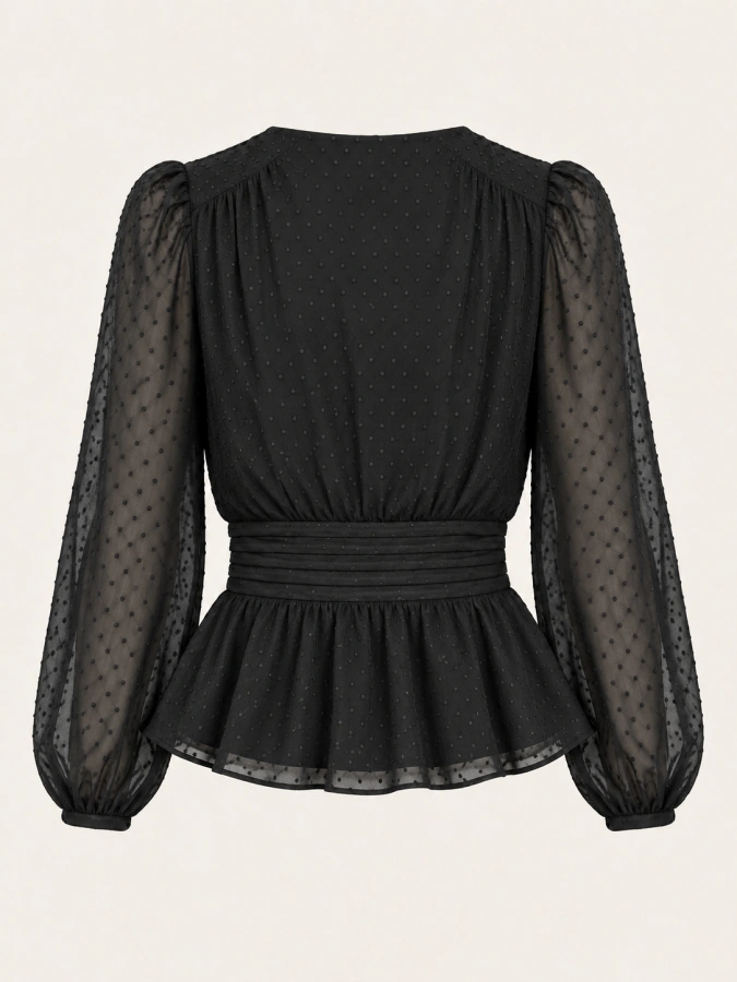 Dobby Chiffon blouse