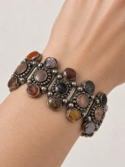 Mystic Mosaic Silver Bracelet