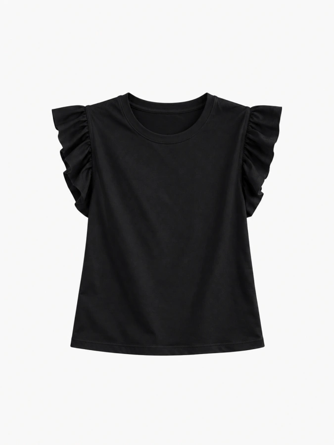 Ruffle Sleeve Top