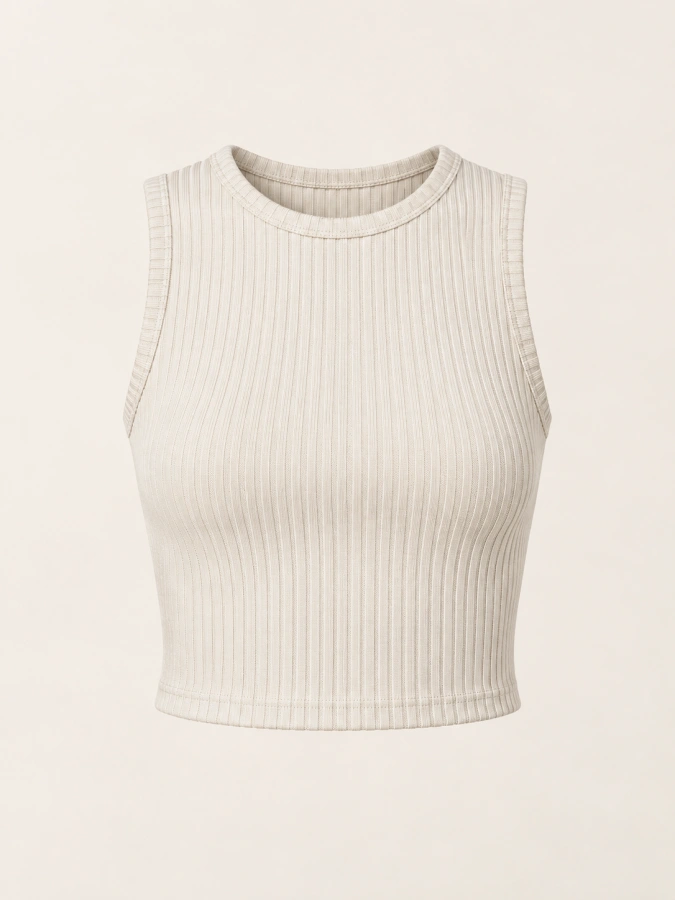 Cropped Knit Top