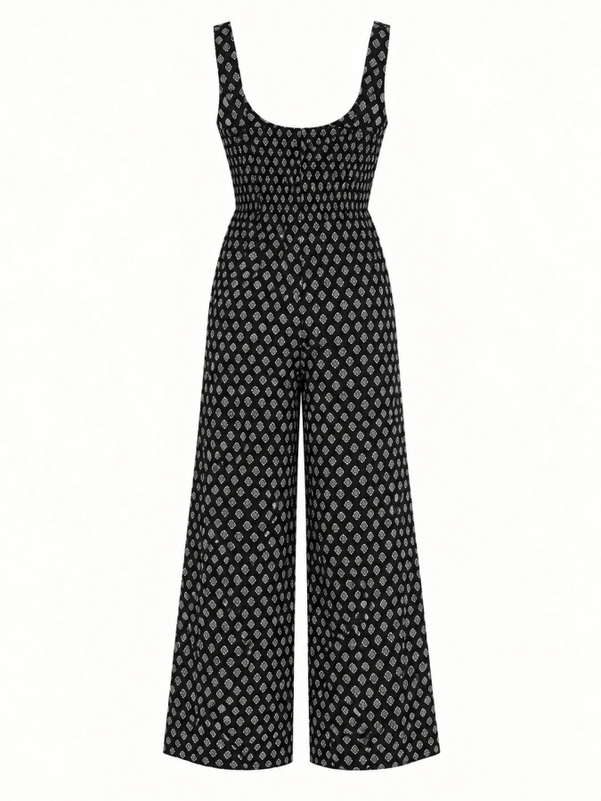 Helena Heritage Printed Jumpsuit