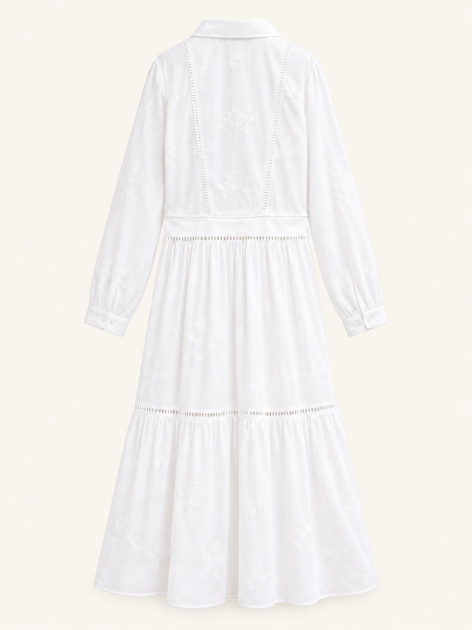 Zara Trimmed Midi Dress