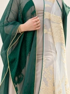 Emerald Lace Abaya