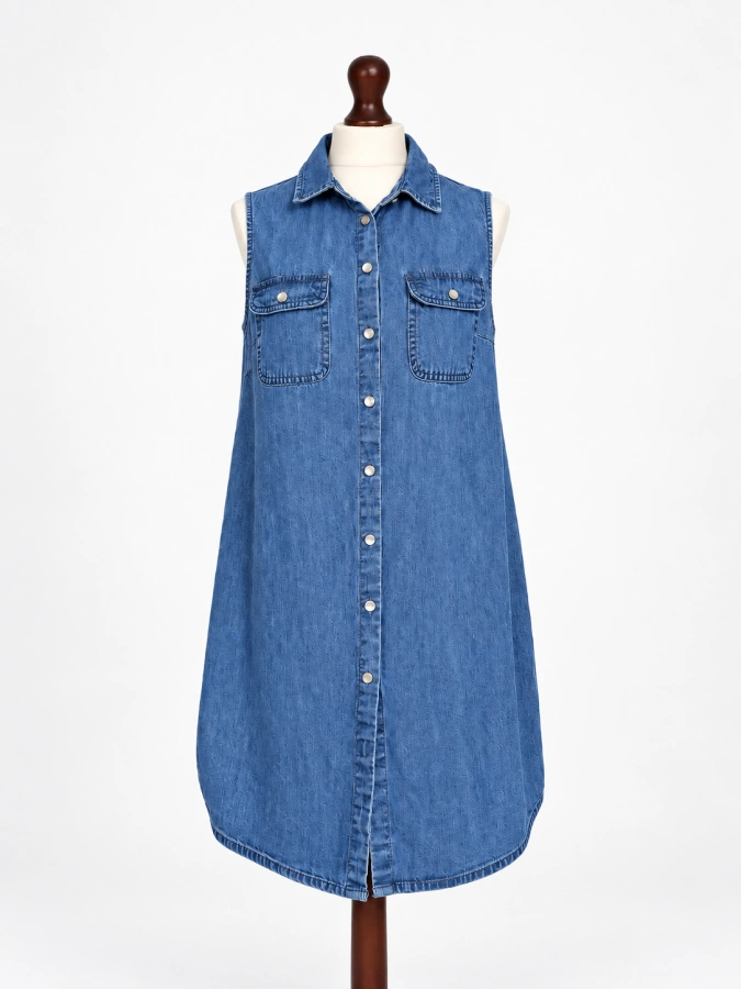 Asos Mirror Button Denim