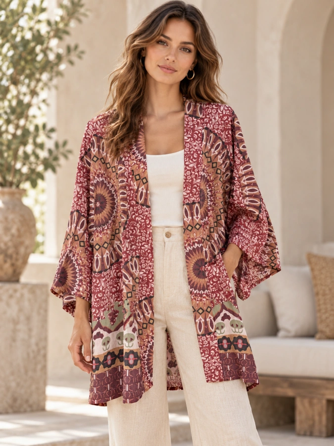 Bohemian Paisely Cardigan