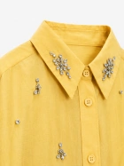 Zara Yellow&Black and Jewelled Front