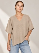 Rounded Neck Top