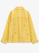 Zara Yellow&Black and Jewelled Front