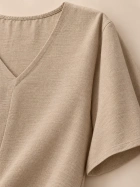 Rounded Neck Top