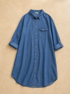 Modavista Plus Denim Dress
