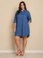 Modavista Plus Denim Dress