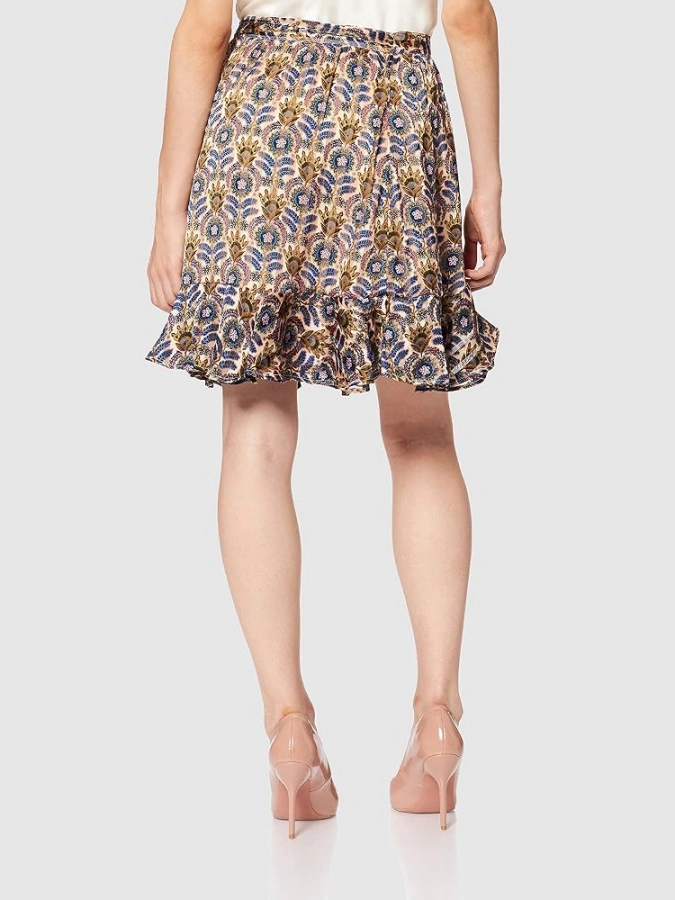 Scotch-Soda Wrap Skirt