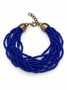 Indigo Multi-Strand Wrap Bracelet